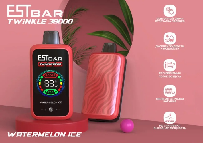 調整觸摸屏一次性lana電子煙的設置